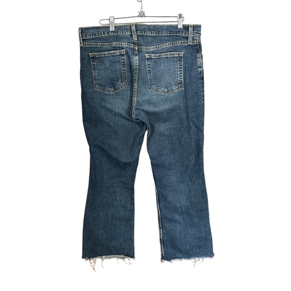 Old Navy Womens Size 12 Short Bootcut Jeans Stretch Denim High Rise Cotten Blend - Picture 6 of 7